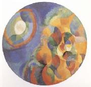 Delaunay, Robert Simulaneous Contrasts Sun and Moon (mk09) oil